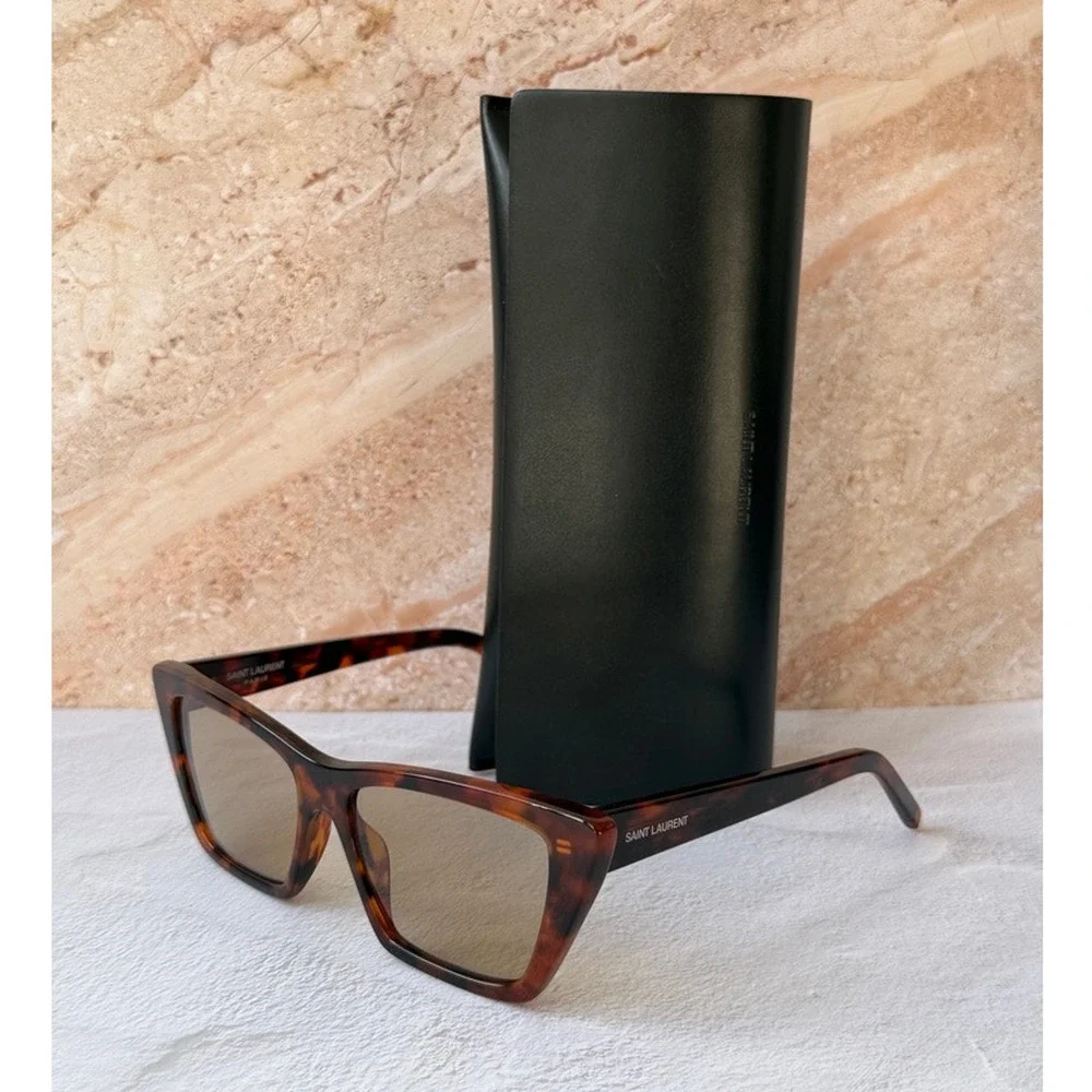 NEW Saint Laurent SL276 Mica Sunglasses in Havana Brown
